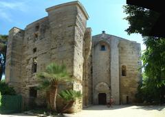 Cathedral Saint-Pierre of Maguelone on Maguelone Island near Montpellier