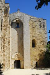 St-Pierre-et-St-Paul de Maguelone Cathedral facade with main portal