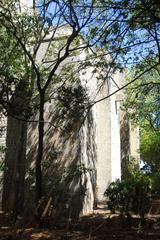 St-Pierre-et-St-Paul de Maguelone Cathedral and St-Augustin Tower view from southwest