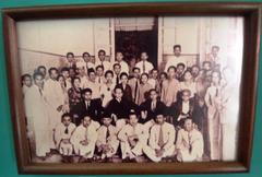 Historical photograph of Perhimpunan Pelajar-Pelajar Indonesia (PPPI) youth gathering