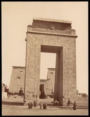 Ancient Egyptian Pylon at Karnak Temple