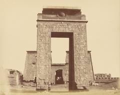 Portal of the Temple of Khonsu at Karnak temple complex