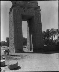 Portal of Euergetes I at Karnak Temple in Luxor, Egypt