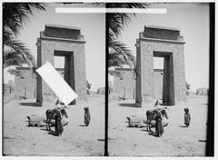Portal of Euergetes I at Karnak Temple in Egypt