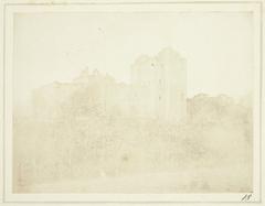 The Castle of Doune historic photograph by Henry Fox Talbot