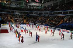 Opening ceremony of the 2011 World Figure Skating Championships honoring the tragedy in Japan