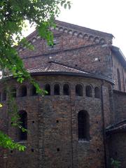 Abside of the Church of S. Vincenzo in Prato in Milan, Italy