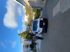 Ford Transit cable van parked at San Francisco State University