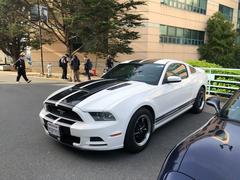 Classic cars at a car meetup event at San Francisco State University