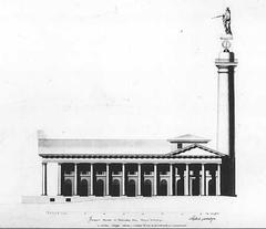The first architectural project of Vilnius City Hall by Laurynas Gucevičius
