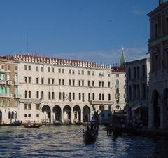 Fondaco dei Tedeschi historic building in Venice Italy with Renaissance architecture