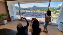 Deputy Secretary of State Wendy Sherman touring the National Museum of Korean Contemporary History in Seoul on July 22, 2021