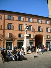 Monument of Luigi Galvani in Piazza Galvani, Bologna, Italy