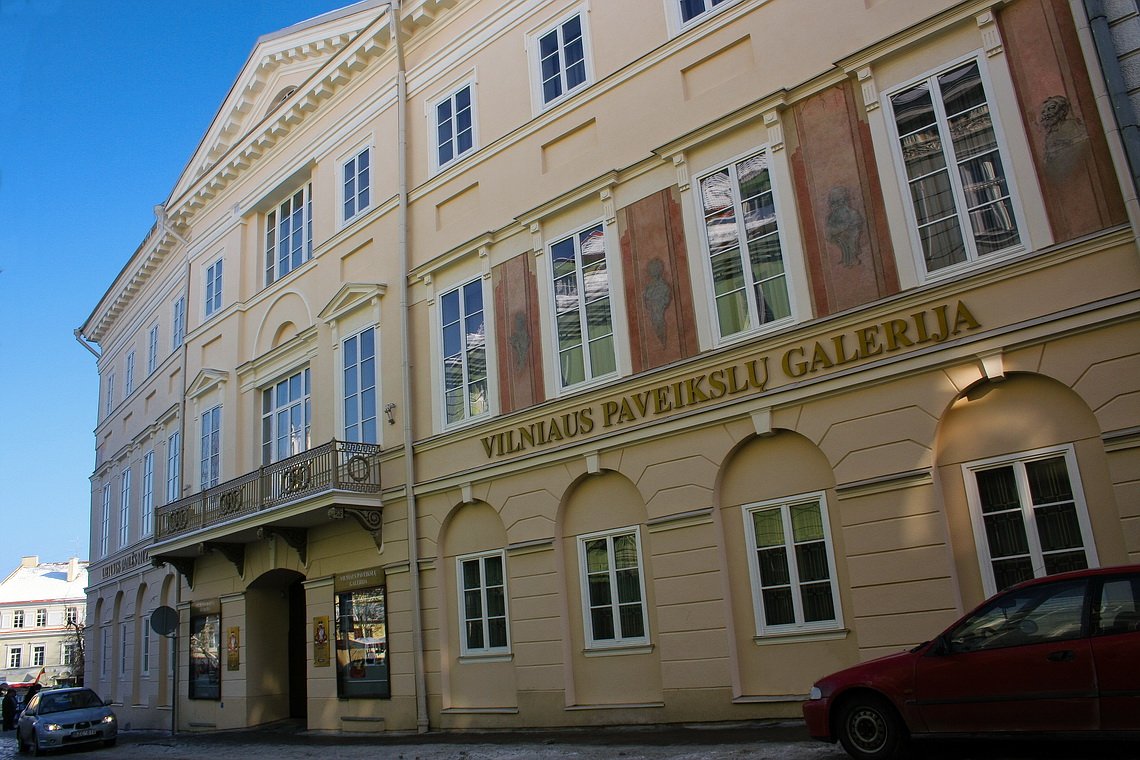 Chodkevičiai Palace in Vilnius Lithuania Art Museum of Lithuania
