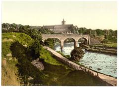 Dunblane Cathedral north view Scotland historic architecture