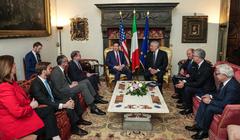 Secretary Marco Rubio meeting Italian Foreign Minister Antonio Tajani in Rome May 2025