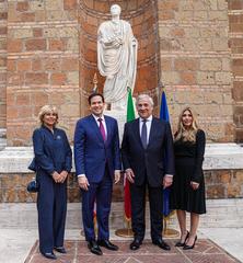 Secretary Marco Rubio meeting with Italian Foreign Minister Antonio Tajani in Rome