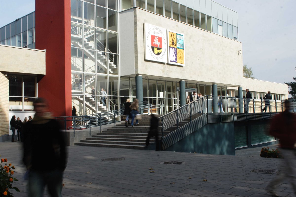 Vilnius University International Business School building in Vilnius Lithuania