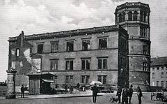 Düsseldorfer Schloss ruins around 1900