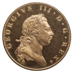British 1790 George III Penny coin