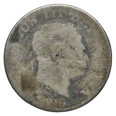 Half crown coin of King George III from Great Britain dated 1819