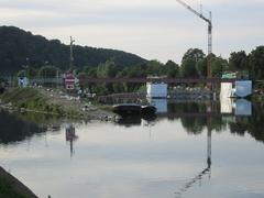 Güdinger Lock and Weir on the Saar River