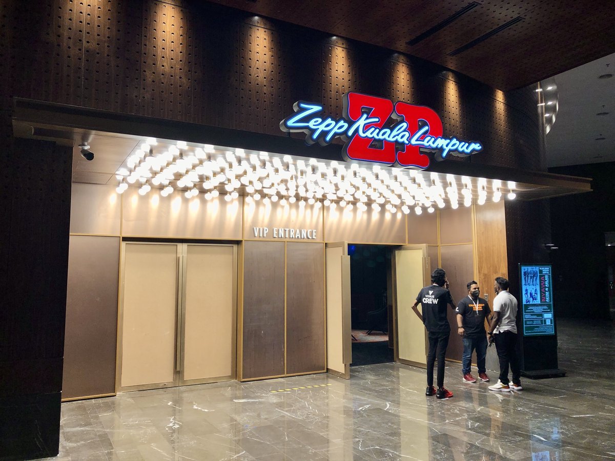 Zepp Kuala Lumpur concert hall exterior in Kuala Lumpur Malaysia
