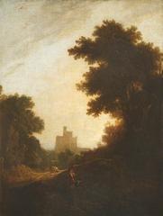 Southampton Castle painted by Augustus Wall Callcott