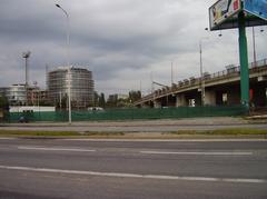 Panónska cesta street in Bratislava with residential buildings and parked cars