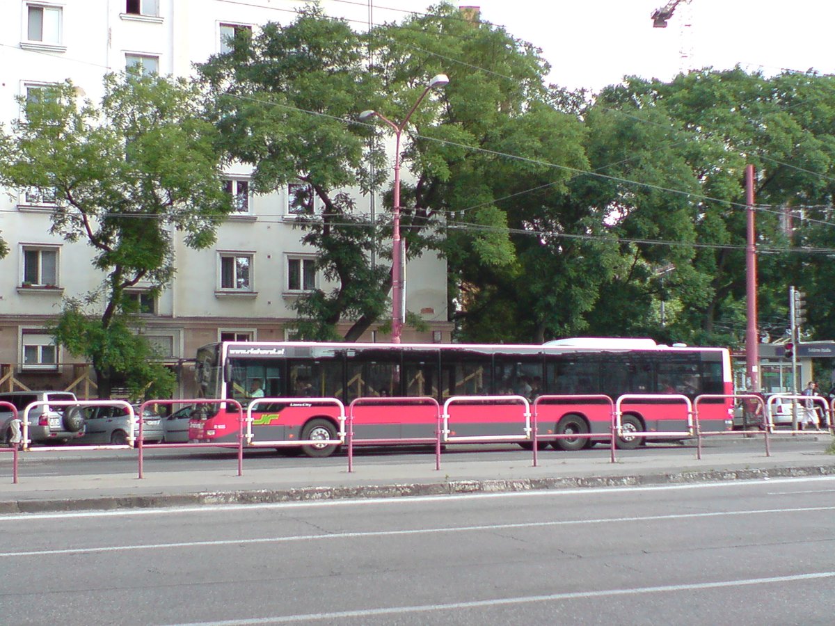 MAN NL313-15 Lion's City LL bus in Trnavská, Bratislava