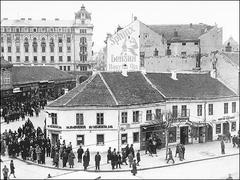 Kafana Albanija in Belgrade early 20th century historic cafe