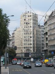 Albanija Palace in Belgrade Serbia