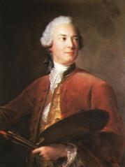 Portrait of Louis Tocqué, French painter, 18th century
