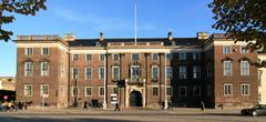 Charlottenborg building in Copenhagen showcasing historic architecture