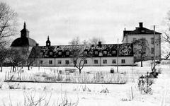 Hässelby Castle from the northwest in winter 1968