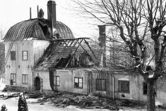 Hasselby Castle East Wing after 1941 fire