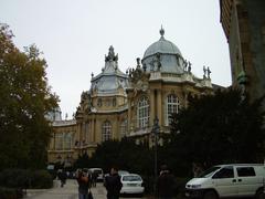 Vajdahunyad Castle in Budapest on a November day