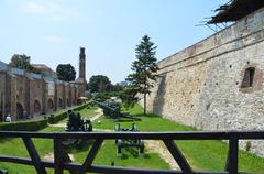 Military museum entrance at Kalemegdan Fortress Belgrade