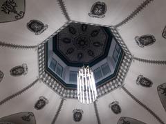 Interior view of the dome inside Museum Wiesbaden