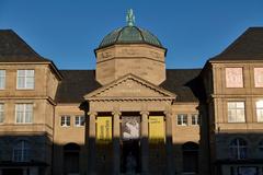Exterior view of Museum Wiesbaden in Wiesbaden on a clear day