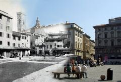 Historic Florence cityscape with iconic architecture