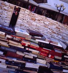 Contemporary art installation titled Installation 1:2001 by Casagrande & Rintala at Firenze Biennale 2001