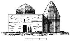 Old mosque in Baku city