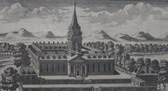 Historic painting of Royal Hospital by Charles Brooking