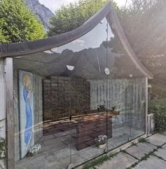 Madonna del Resegone votive chapel in Lecco, Italy