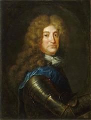 Portrait of Admiral de Coëtlogon in 18th-century naval uniform