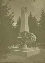 Monument aux morts à Grenoble dédié aux citoyens morts pendant la guerre de 1870-1871 contre l'Allemagne