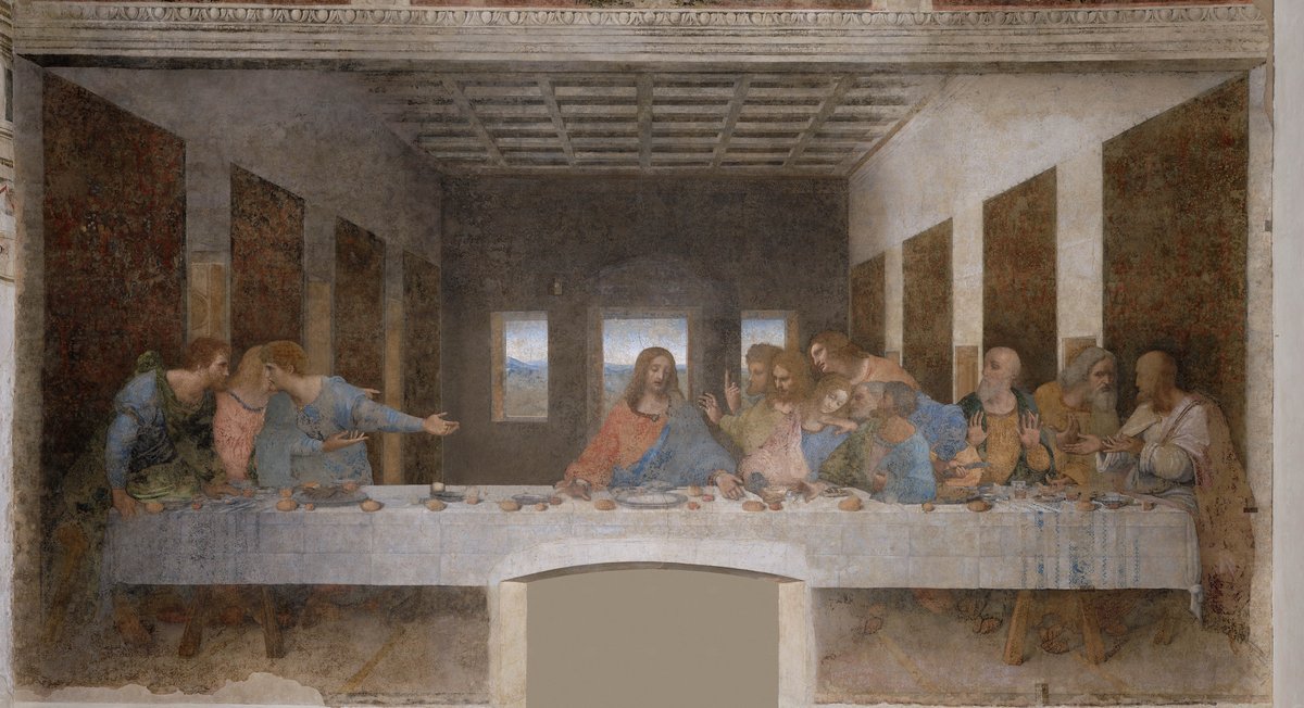 Possible solution to the mystery of The Last Supper painting by Leonardo da Vinci
