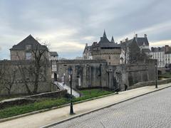 Château des ducs de Bretagne in Nantes captured in March 2023