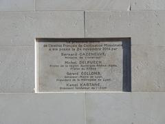 First stone laying ceremony at the French Institute of Muslim Civilization in Lyon 8th district